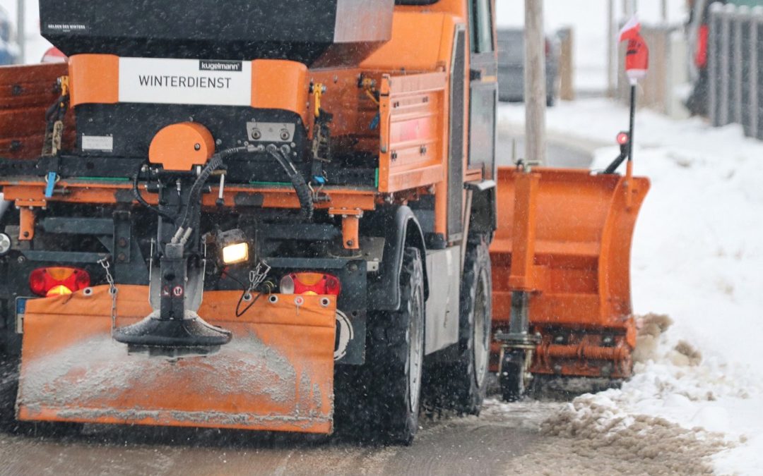 Solution ecofriendly: des peaux de raisin fermentées sur les routes verglacées